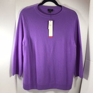 Sweater Talbots 100% pure cashmere NEW WITH TAGS